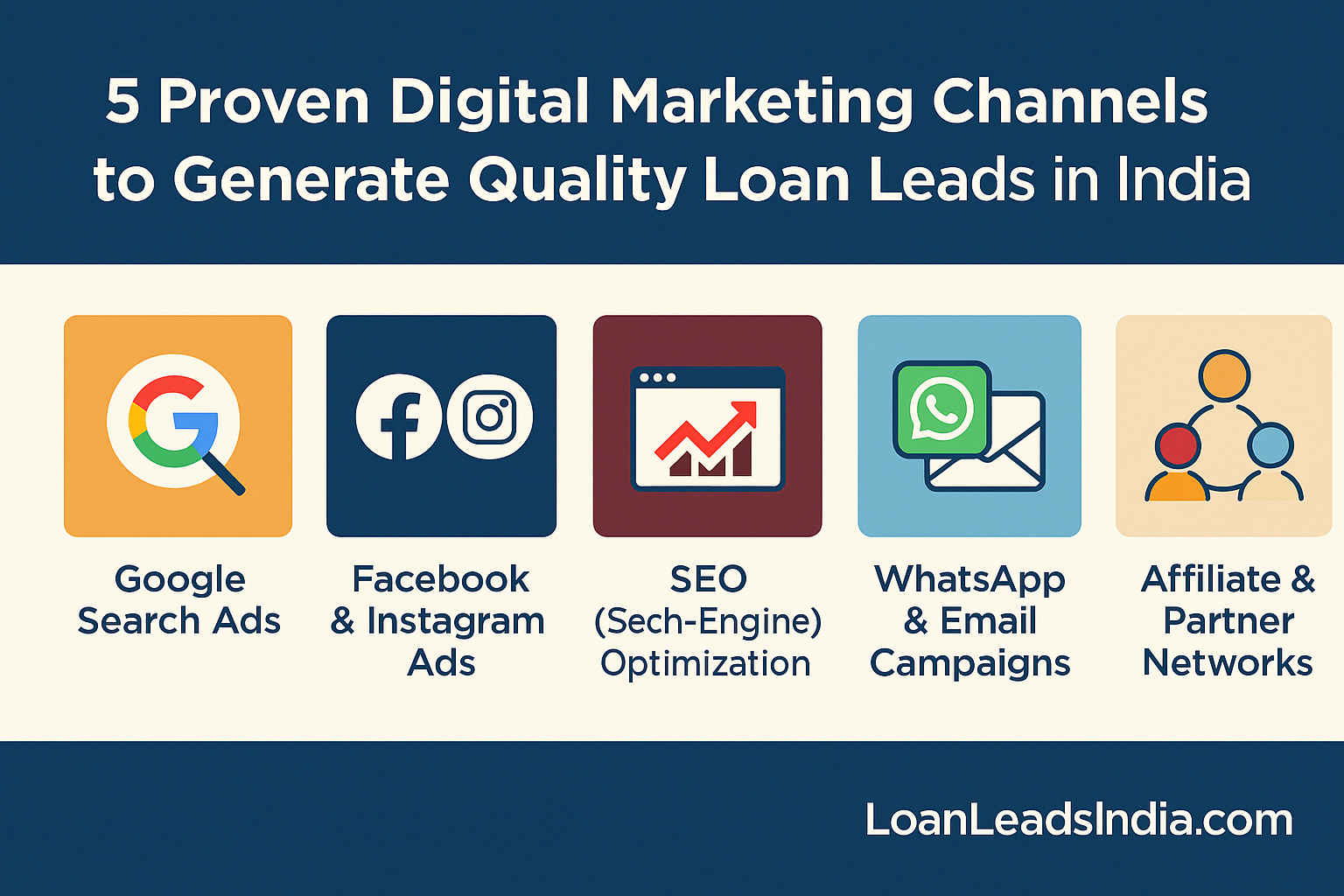 5 Proven Digital Marketing Channels to Generate Quality Loan Leads in India